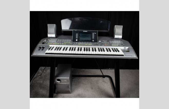 Used Yamaha Tyros 2 Keyboard With MS02 Speakers (SN:GBRALP02238) - Image 1